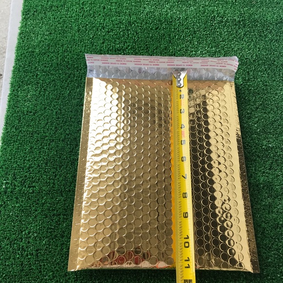 Bubble mailers 8.5 x 11 inches Heavy Gold - Picture 3 of 9
